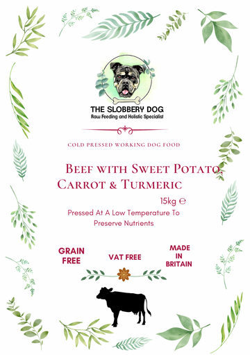 TSD Cold Pressed Beef Working Dog 15kg